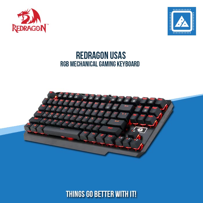 REDRAGON USAS RGB MECHANICAL GAMING KEYBOARD REDRAGON USAS RGB MECHANICAL GAMING KEYBOARD